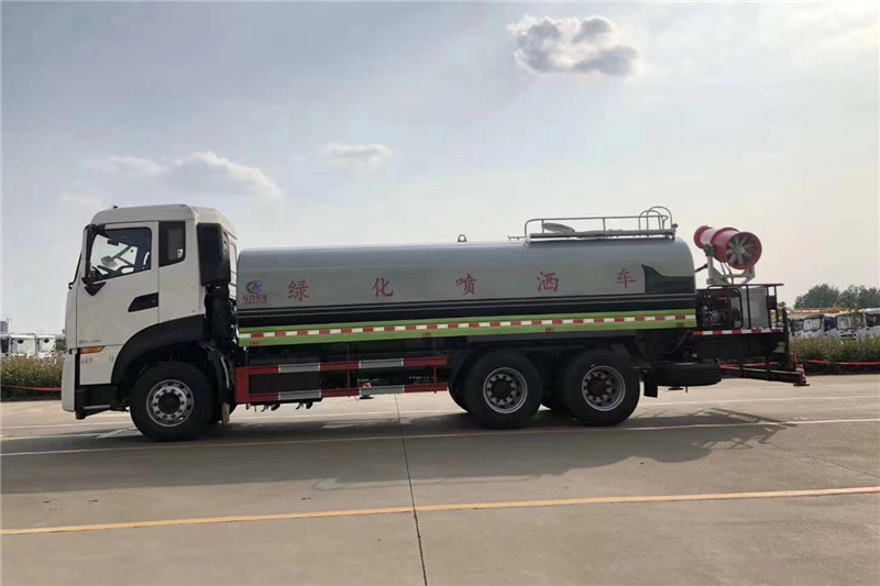 國六東風天龍后八輪18噸噴霧車/30米-40米霧炮