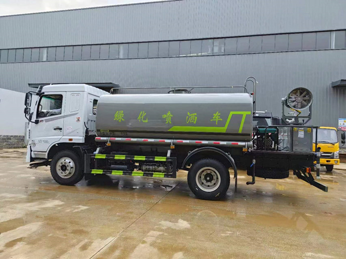 國六東風華神F5 12方霧炮車_12噸霧炮車_12方抑塵車_程力專用汽車