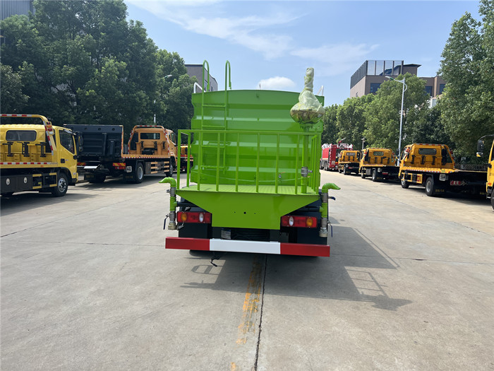 國六東風華神F3 7方抑塵車(藍牌)_國六藍牌7方抑塵車_藍牌東風灑水車_程力專用汽車