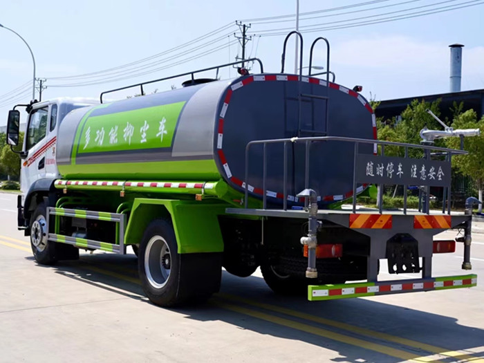 國六東風華神DV3 12方灑水車_12方灑水車價格_12噸抑塵車廠家_程力灑水車廠